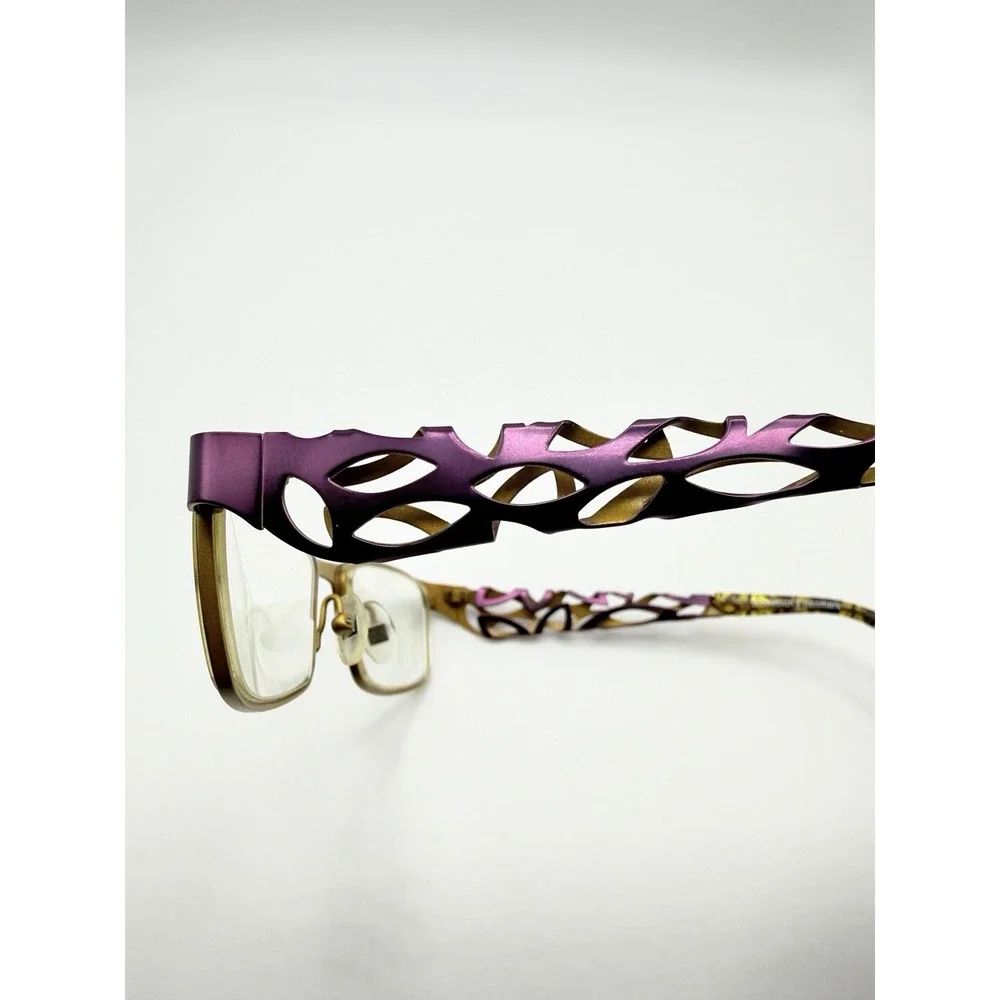 Prodesign Denmark 5140 C.3531 52-17-135 Purple  Eyeglasses Frame Only - Japan